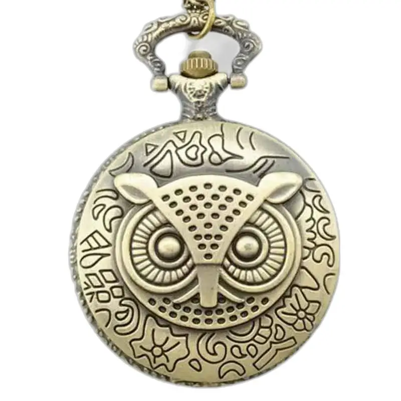 Maître Owl lommeur i bronse med elegant og trendy uglemotiv