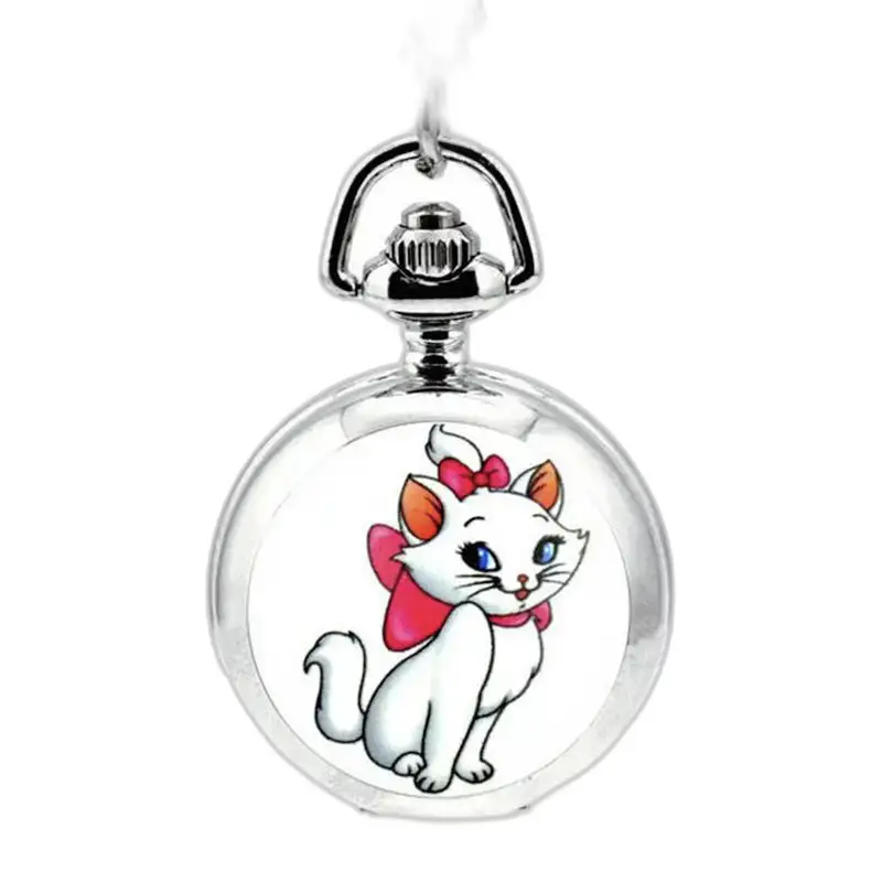 Marie Quartz Halskjedeklokke for menn og kvinner, elegant unisex-tilbehør