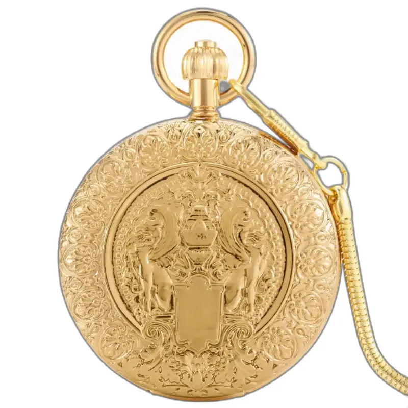 Dobbel Golden Majesty Chic lommeur med tonet gullkjede