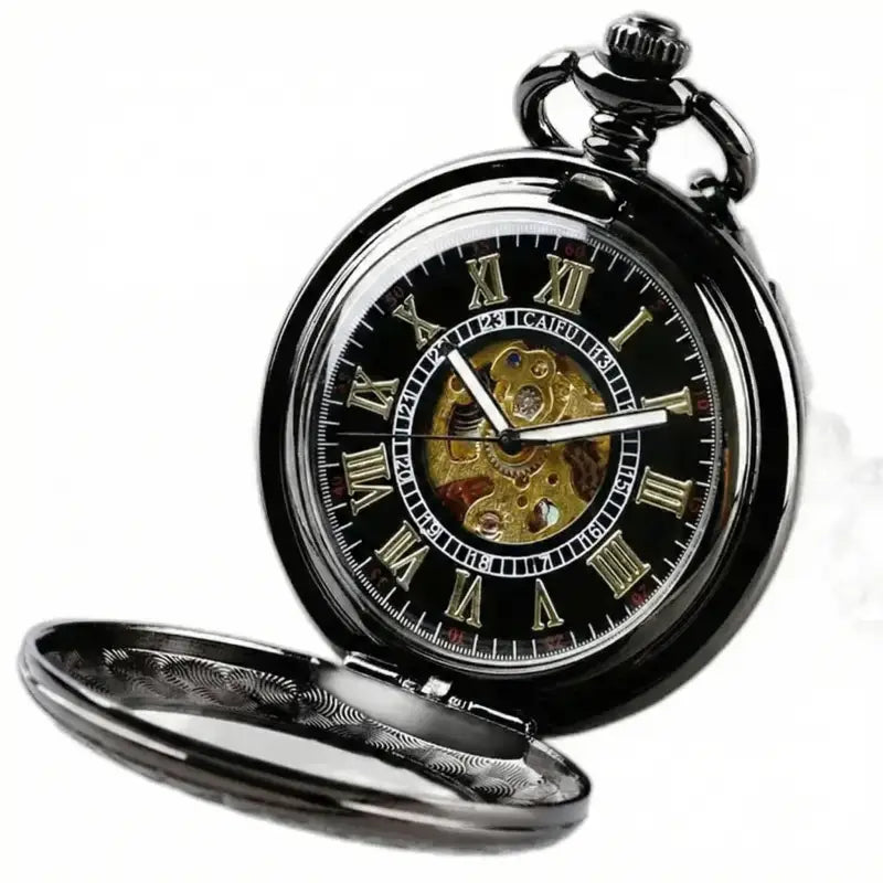 Automatisk Halvjeger Vintage Lommehuhr Charm