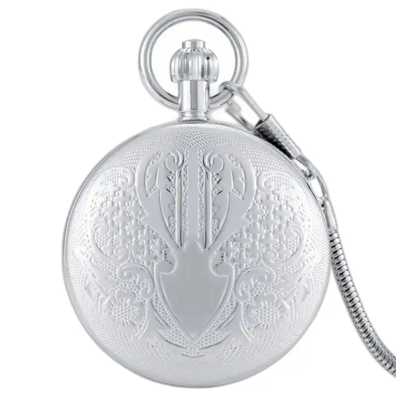 Montre à Gousset Automatique Argent Chic